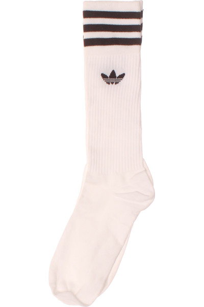 Sportovní Ponožky ADIDAS S Pruhy Pro Volný čas, Bílé
