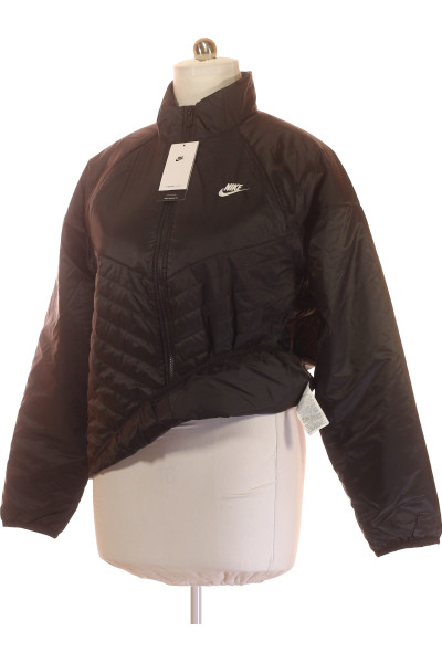 Nike Pánská sportovní prošívaná bunda na zip černá