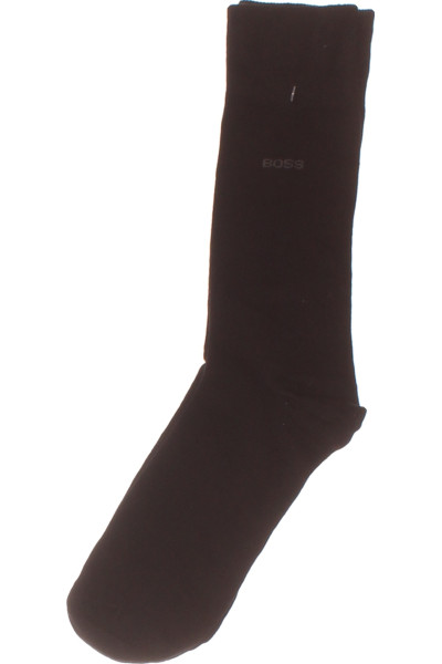 Elegantní Tmavě Hnědé Pánské Kotníkové Ponožky Hugo Boss