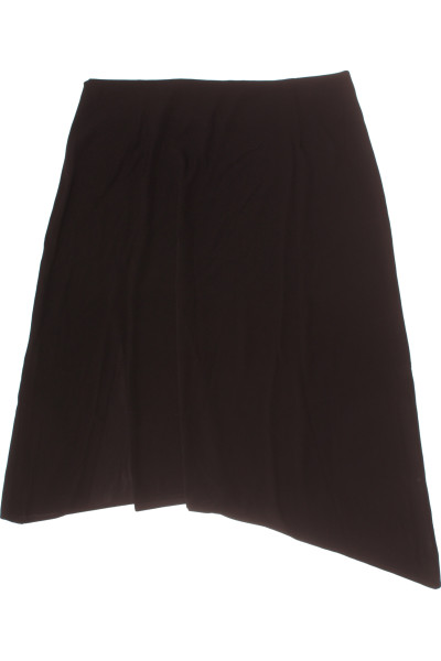 Dlouhá černá sukně A-tvaru OVS s elastanem pro flexibilní nošení