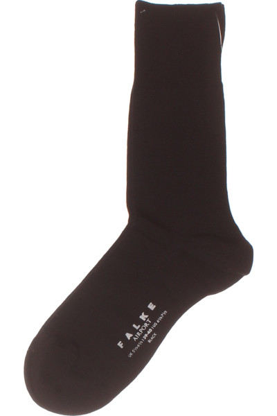 FALKE Černé Pohodlné Kotníkové Ponožky Pro Muže
