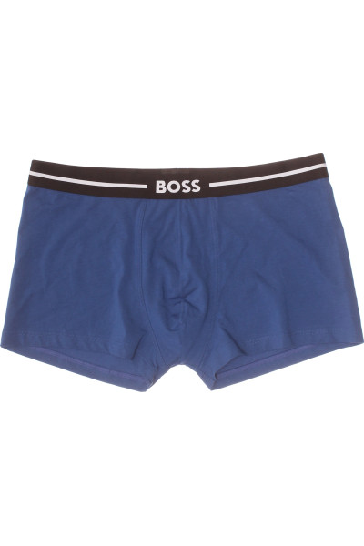 Hugo Boss Pohodlné Boxerky Modré Měkké Pružné Pánské Prádlo