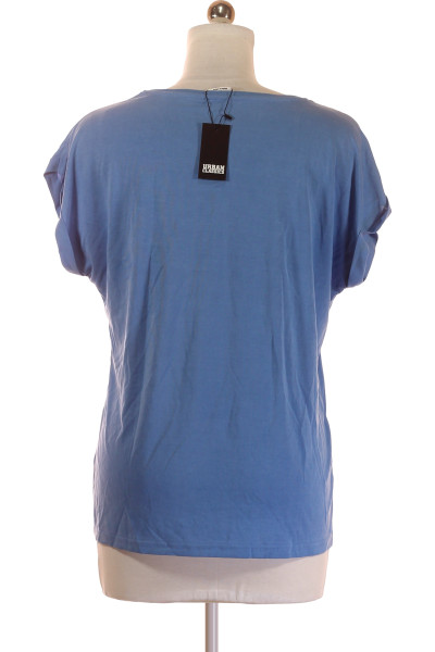 URBAN CLASSICS Modalové Volné Tričko Pastelově Modré Pro Volný Čas