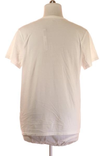 Bavlněné Basic Tričko LEVIS, Bílé, Volný Střih pro Každodenní Nošení