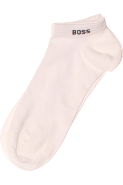 Hugo Boss Pánské Sportovní Kotníkové Ponožky V Bílé Elegantní Střihu