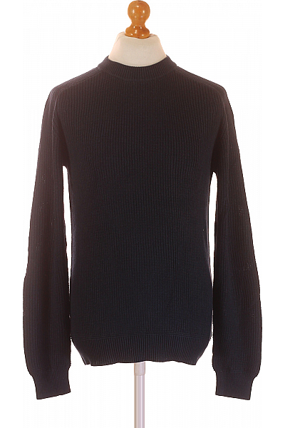 Pánský Svetr Se Vzorem Modrý