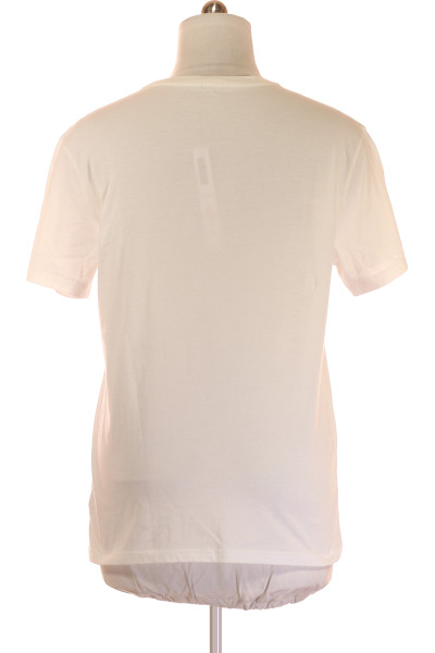 Bavlněné Basic Pánské Tričko Tommy Hilfiger v Bílé Pro Leisure