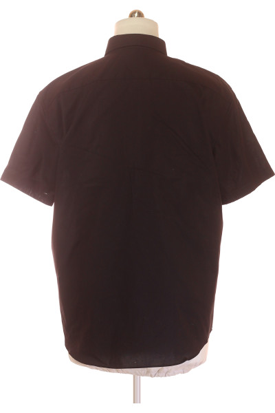 Pánská bavlněná košile Christian Berg klasický střih černá