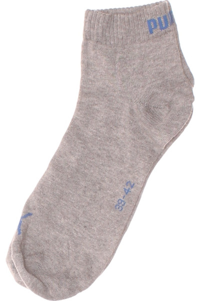 Sportovní Kotníkové Ponožky Puma Běžecké Unisex Šedé