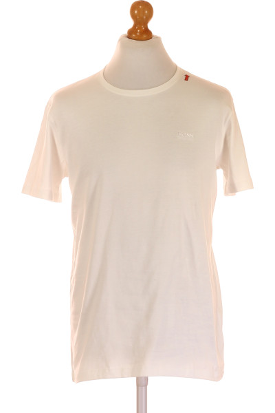 Bavlněné pánské tričko Hugo Boss s límečkem, Moderní fit, Letní styl