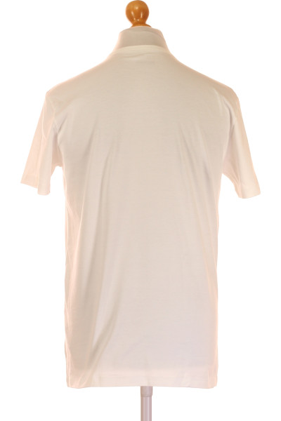 Bavlněné pánské tričko Hugo Boss s límečkem, Moderní fit, Letní styl