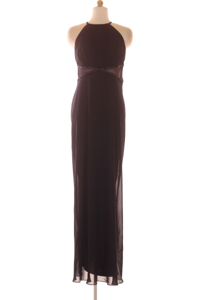 Elegantní Večerní šaty S Kamínky Jake*s, černá, Dlouhé, Polyester