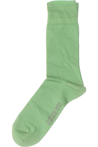 Christian Berg Pánské Zelené Bavlněné Ponožky Na Každodenní Nošení