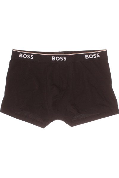 Hugo Boss Pánské Boxerky Stretch Bavlna Černé Pohodlné Pro Každodení Nosení