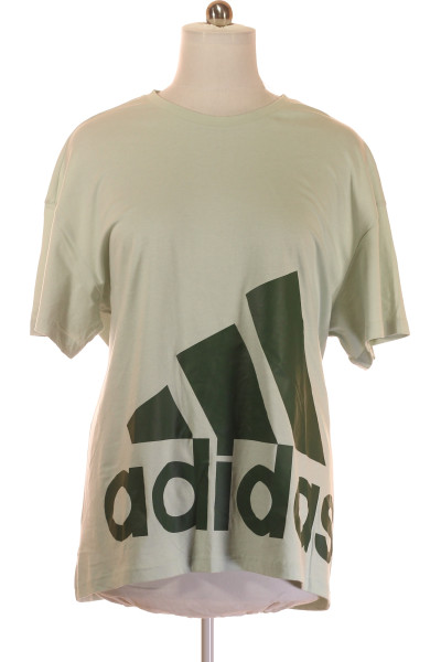 Sportovní Bavlněné Tričko Adidas S Logem Pro Muže