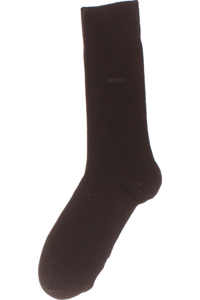 Pánské Elegantní Kotníkové Ponožky Hugo Boss Černé