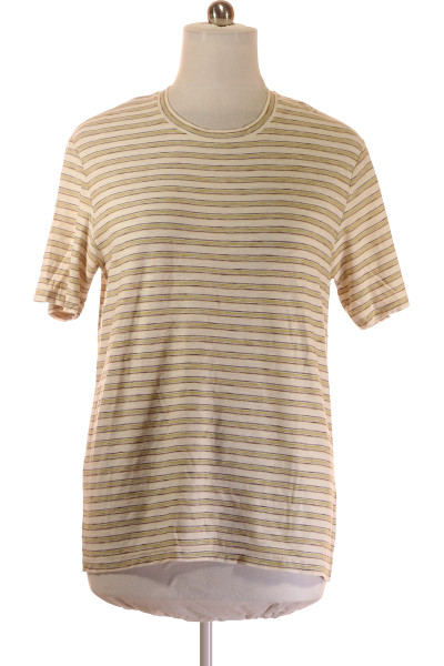 Pánské Pruhované Tričko Marc O´Polo, 100% Bavlna, Pohodlný Střih