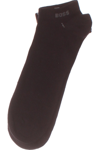 Kotníkové Ponožky Hugo Boss Elegantní Střihu V Černé Barvě