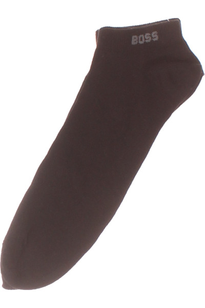 Hugo Boss Pohodlné Kotníkové Ponožky Unisex, Elegantní Černé