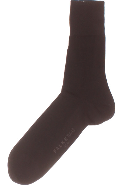 FALKE Klasické Kotníkové Ponožky Komfortní Lem Černé