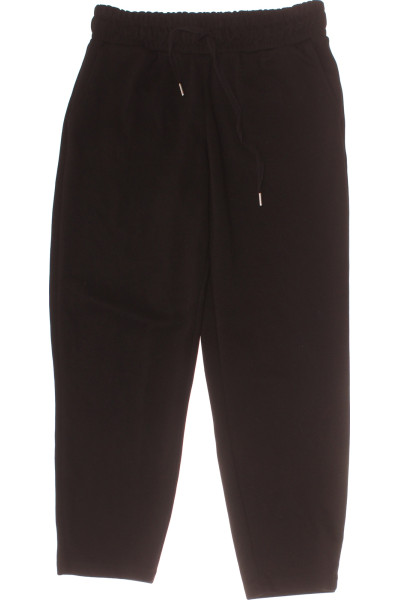 Rovné černé Kalhoty S Modalovým Podílem Christian Berg Comfort Fit