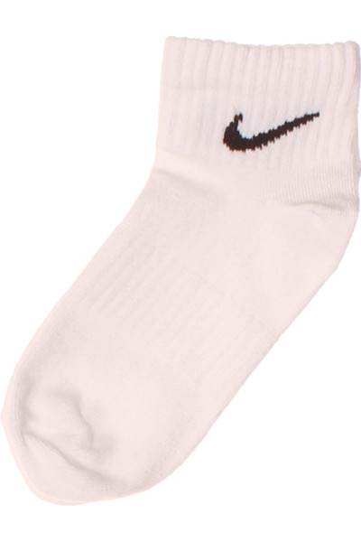 Nike Sportovní Kotníkové Ponožky Bílé Unisex Prodyšné