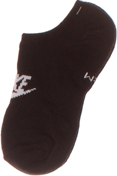 Nike Sportovní Ponožky Nízké Kotníkové Komfortní Černé Unisex