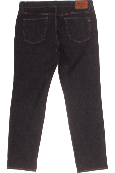 BRAX Pánské rovné tmavě modré džíny Comfort Fit s elastanem