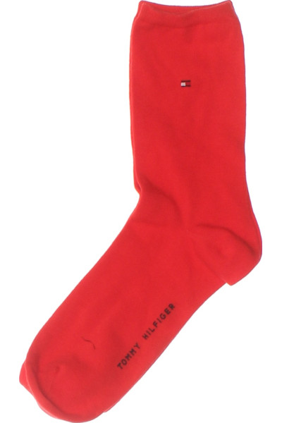TOMMY HILFIGER Stylové Červené Pánské Kotníkové Ponožky Pro Každodenní Nošení