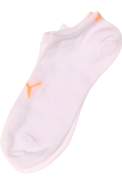 Puma Sportovní Kotníkové Ponožky Unisex Bílé Prodyšné