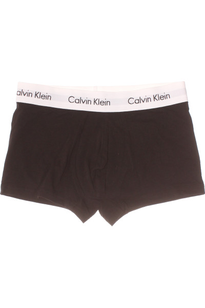 Pohodlné Elastické Boxerky Calvin Klein V černé, Bavlněné Sada 3 Ks