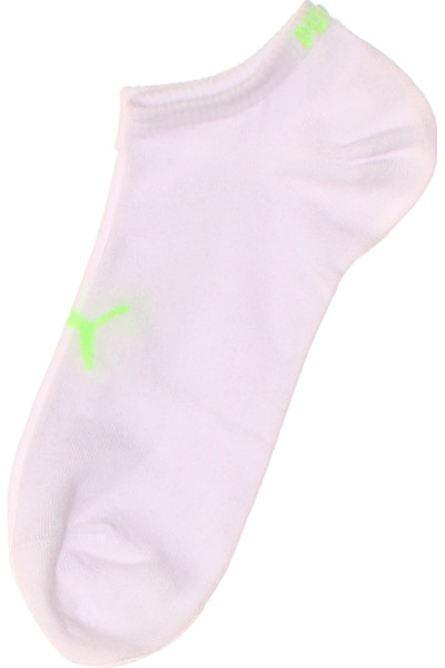 Puma Sportovní Kotníkové Ponožky Bílé S Logem Pro Volný Čas