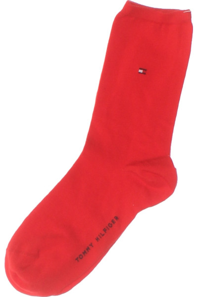 Pohodlné Červené Kotníkové Ponožky TOMMY HILFIGER Unisex