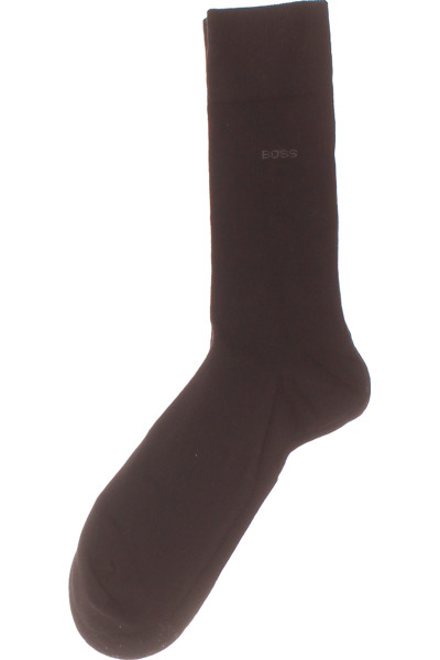 Hugo Boss Pánské Elegantní Kotníkové Ponožky Černé Klasické