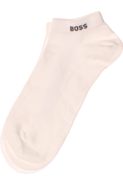 Hugo Boss Komfortní Gležnové Ponožky Bílé, Unisex, Prodyšné