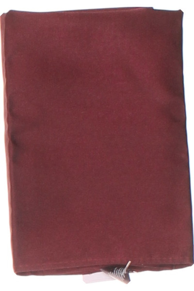 Hedvábný šátek čtverec Hladký Elegantní Bordó