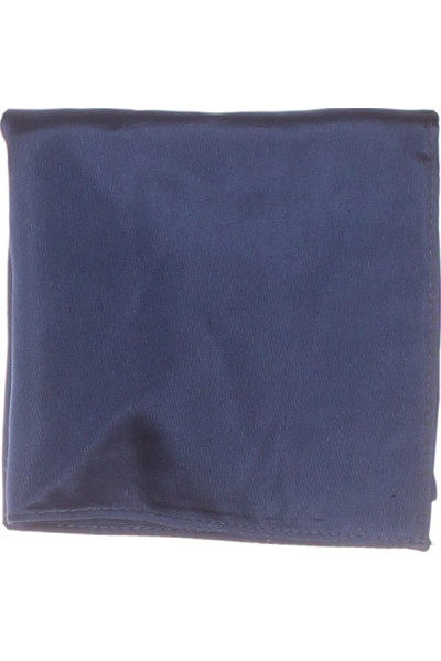 Elegantní Hedvábný Šátek Čtverec Námořnická Modrá Pro Všestranné Nošení