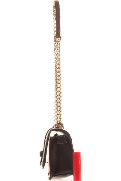 Elegantní crossbody kabelka VALENTINO černá s řetízkem