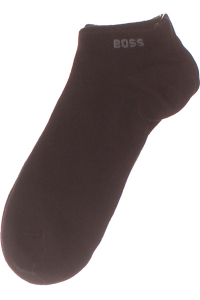 Pánské Kotníkové Ponožky Hugo Boss Comfort Černé Elegance