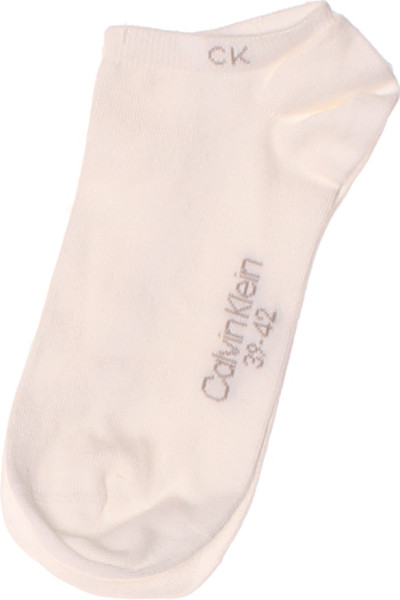 Noční Ponožky Calvin Klein Invisible Bílé, Komfortní Střih