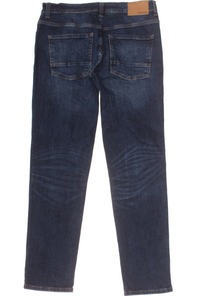 MC NEAL Rovné tmavě modré džíny s elastanem pro pohodlné nošení