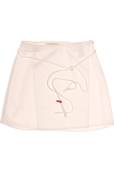 Review Áčková sukně v bílé barvě s elastanem, ideální pro léto