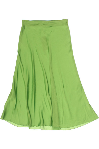 Maxisukně zelená A-střih Jake*s polyesterová lehká jarní sukně