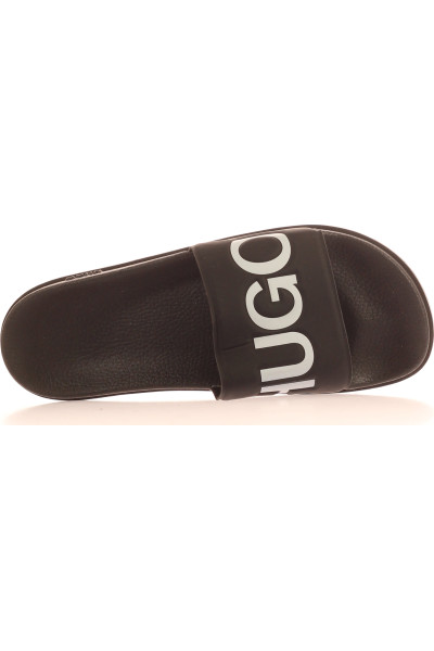 Hugo Boss Pohodlné Černé Dámské Pantofle Na Léto