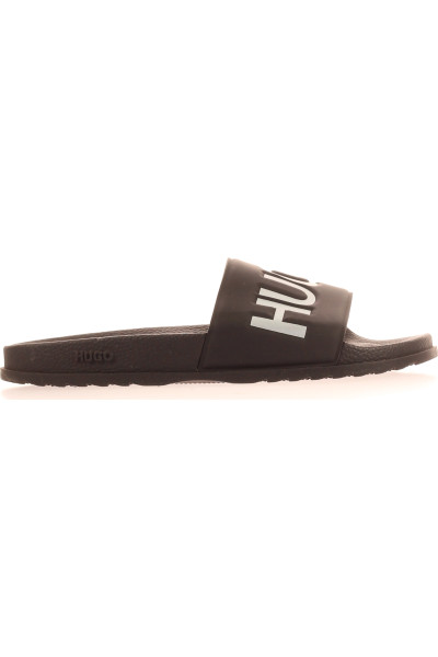 Hugo Boss Pohodlné Černé Dámské Pantofle na Léto