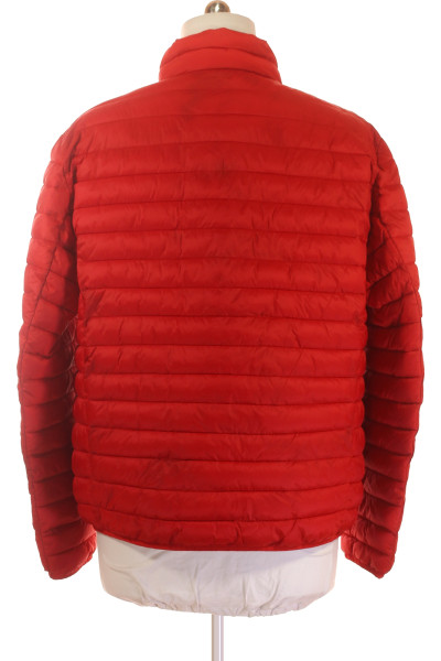 Pánská prošívaná bunda MC NEAL Nylonová červená, moderní styl