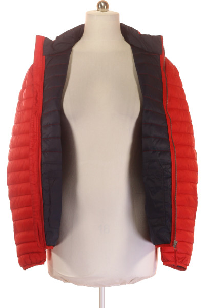 Pánská prošívaná bunda MC NEAL Nylonová červená, moderní styl