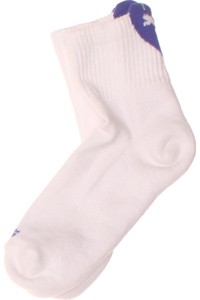 Puma Sportovní Ponožky Unisex Bílá S Modrým Akcentem, Komfortní Fit
