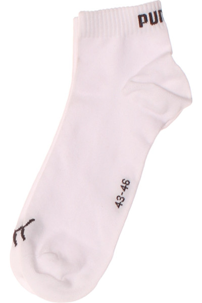 Puma Unisex Knížecí Kotníkové Sportovní Ponožky Bílé Pohodlné