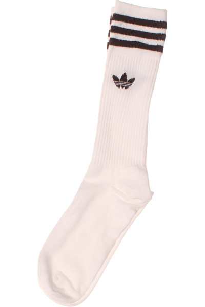 Pánské Sportovní Ponožky ADIDAS S Pruhy Retro Vzhled Bílé